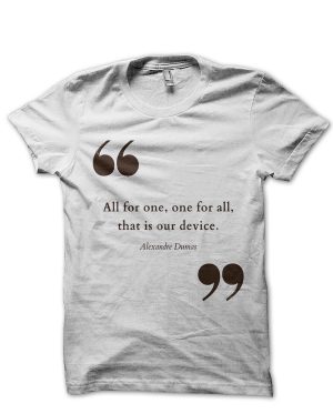 Alexandre Dumas T-Shirt And Merchandise